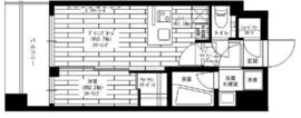 アジールコフレ中野坂上 5階 間取り図