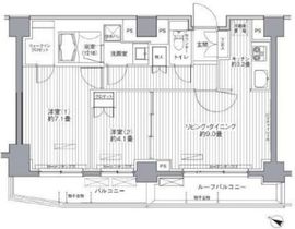 ヒューリックレジデンス茗荷谷 801 間取り図