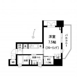 アトラス本郷赤門前 3階 間取り図