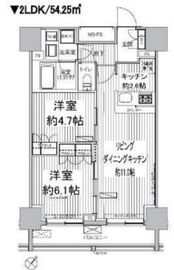 ヒューリックレジデンス駒込 604 間取り図