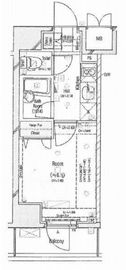 コンシェリア品川中延 5階 間取り図