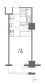 清澄白河レジデンス弐番館 303 間取り図