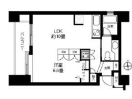 朝日サテライト六本木 2階 間取り図