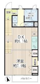 FLEG自由が丘EL 304 間取り図