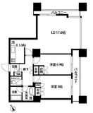 グランパークハイツ 2701 間取り図