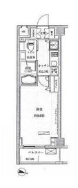 メゾンカルム西新宿 414 間取り図