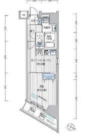 クレスト五番町 301 間取り図