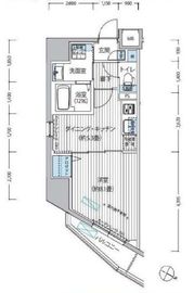 クレスト五番町 402 間取り図