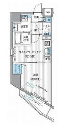 クレスト五番町 502 間取り図