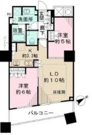 ザ・パークハウス西新宿タワー60 34階 間取り図