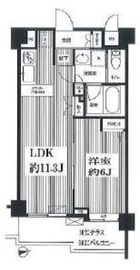 シャンドール目黒 303 間取り図