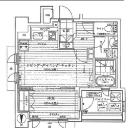 シティハウス代々木ステーションコート 13階 間取り図