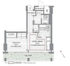 表参道ヒルズゼルコバテラス ウエスト 4階 間取り図