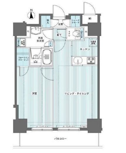 フェニックス西参道タワー 11階 間取り図
