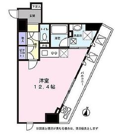 ガーデンハウス柿の木坂 201 間取り図