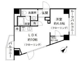 カーサスプレンディッド西麻布 701 間取り図