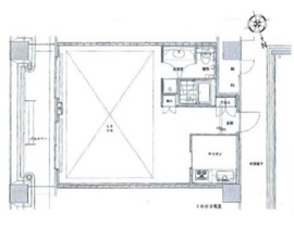 虎ノ門法曹ビル 1003 間取り図