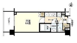 クオリア南麻布 12階 間取り図