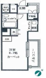 パークノヴァ神宮前 3階 間取り図