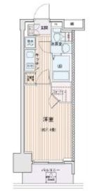 エスティメゾン錦糸町2 1010 間取り図