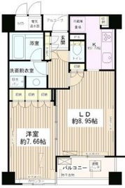 エル・セレーノ西早稲田 205 間取り図