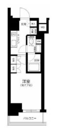 ザ・パークワンズ品川戸越 7階 間取り図