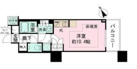 ザ・パークハウス西新宿タワー60 5階 間取り図
