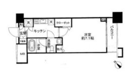 パレステュディオ神楽坂シティタワー 5階 間取り図