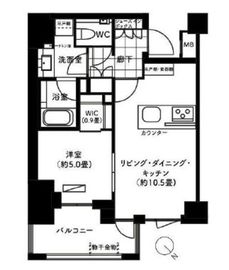 ザ・パークハウス上目黒ピアース 3階 間取り図