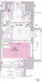 エステムプラザ飯田橋タワーレジデンス 206 間取り図