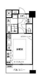 ラ・トゥール新宿 924 間取り図