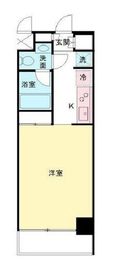 グレンパーク秋葉原イースト 908 間取り図