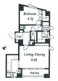 チェラーザ代官山 502 間取り図