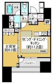 ディアナコート文京本郷台 5階 間取り図