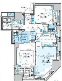 パークホームズ日本橋水天宮前 2階 間取り図