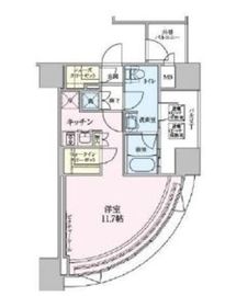 ザ・レジデンス赤坂檜町 5F1 間取り図