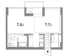 モデルナ 303 間取り図