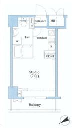 グランド・ガーラ銀座 12階 間取り図