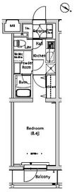 カーサスプレンディッド新中野 212 間取り図