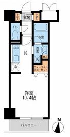 レジデンス両国駅前 803 間取り図