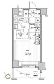 プレミアムキューブ・ジー・駒沢大学 4階 間取り図