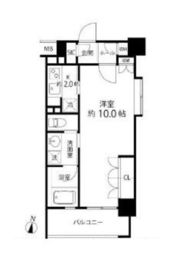 リリエンベルグ目白壱番館 403 間取り図