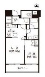 ブリリアタワーズ目黒 25階 間取り図