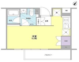 スタイリオ中延2ウエスト 105 間取り図