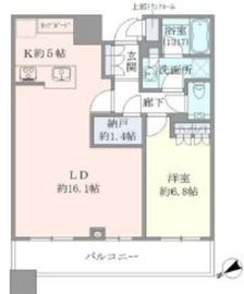 ブリリアタワーズ目黒 32階 間取り図