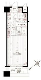 アヴァンティーク銀座2丁目 4階 間取り図