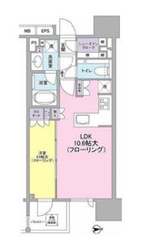 ブランズ東麻布 7階 間取り図