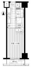 コンパートメント東京中央 3階 間取り図