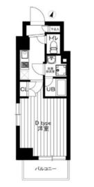 パティーナ麻布十番 401 間取り図