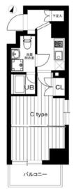 パティーナ麻布十番 702 間取り図